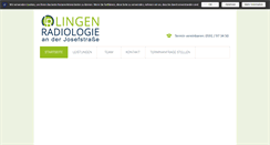 Desktop Screenshot of lingen-radiologie.de
